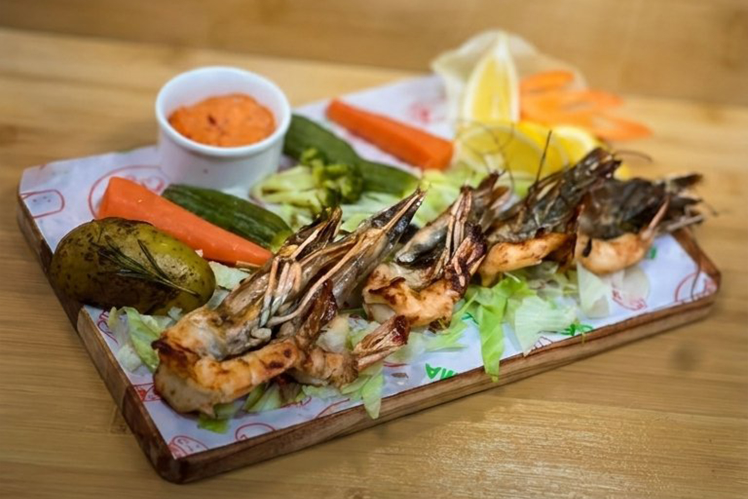 Grilled Shrimp
